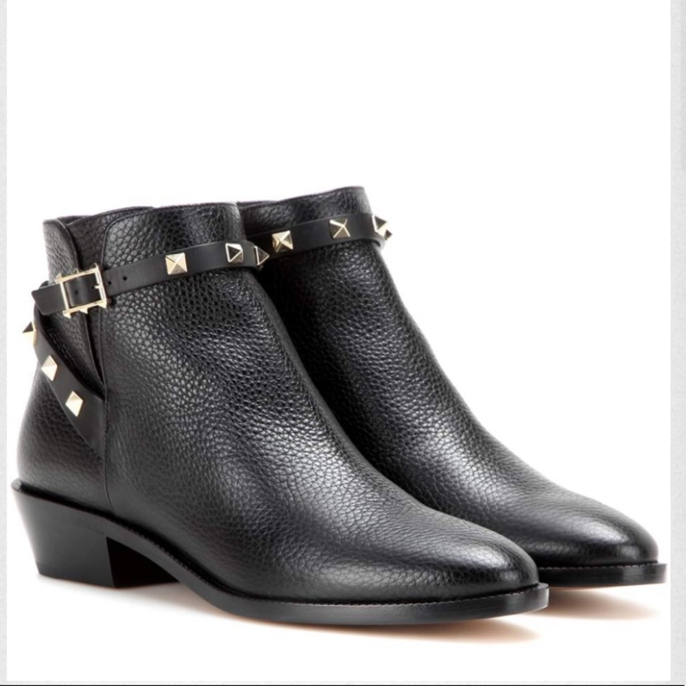 Valentino Rockstud Ankle Boot